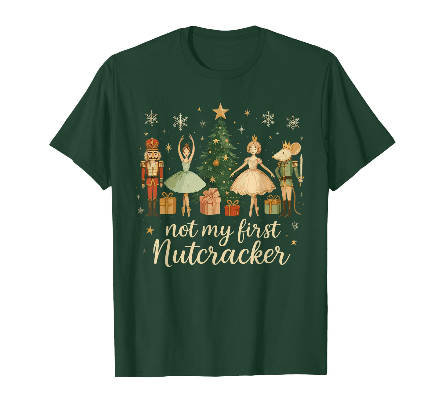 Not My First Nutcracker Sugar Plum Costume, Christmas Ballet T-Shirt