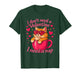 Valentine Cat Nap Funny Cozy Sleep Design T-Shirt