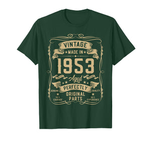 Vintage 1953 73yr 73rd Birthday Gifts for Men 73 Years Old T-Shirt