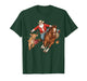 Cowboy Santa Riding Horse Western Christmas Rodeo T-Shirt