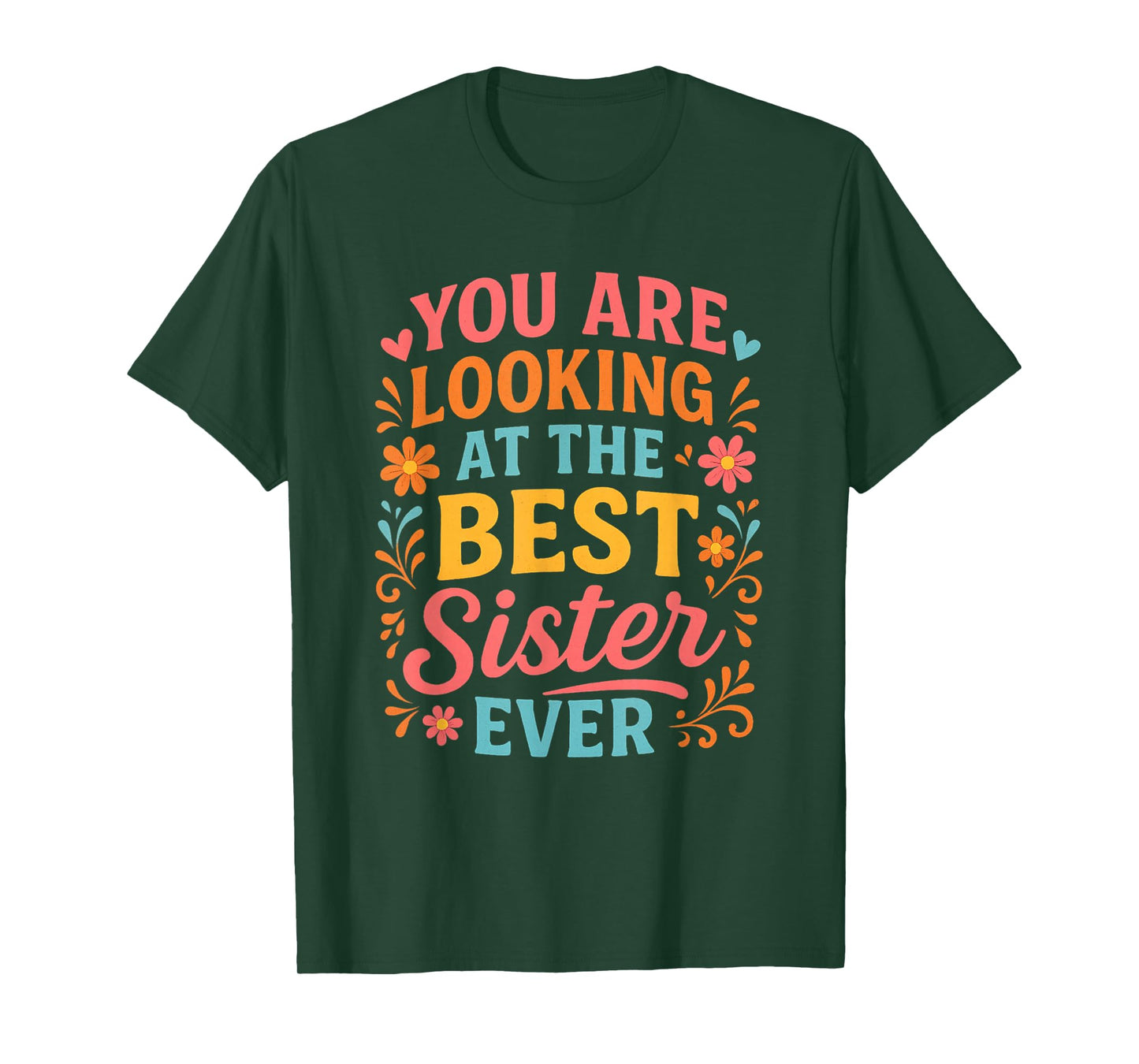 You are Looking at The Best Sister Ever Present for Sis T-Shirt
