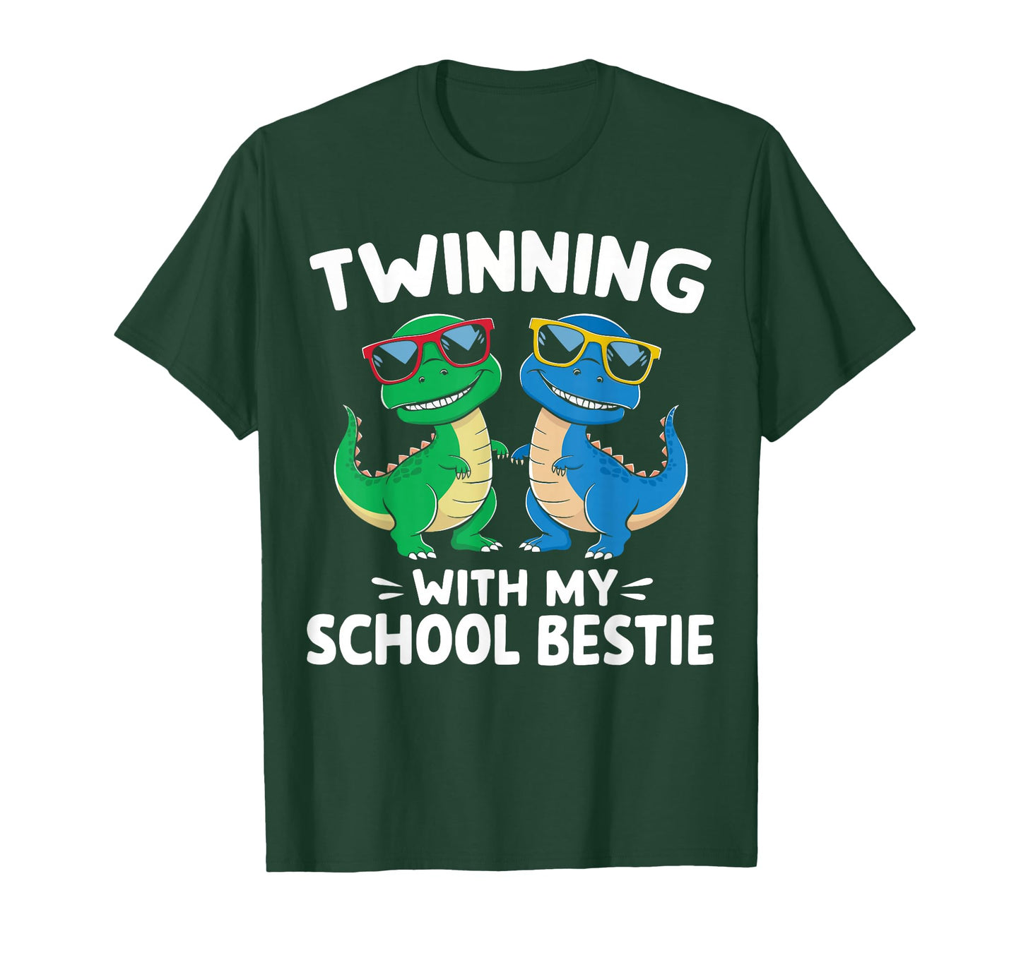 Twin Day Best Friend School Twinning with My Bestie Matching T-Shirt