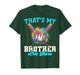 That's My Brother Out There Baseball Ice Cream Crossed Bats T-Shirt