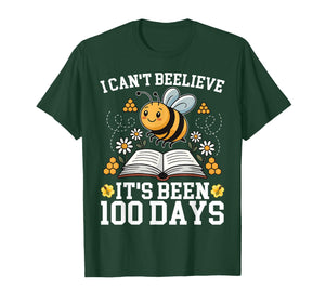 I Can't Believe It's Been 100 Days of School Bee Teacher Kid T-Shirt