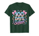 100th Day of School Coquette Bow 100 Days of School Teacher T-Shirt