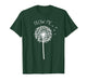 Retro Vintage Blow Me Dandelion Funny Minimalist Graphic T-Shirt