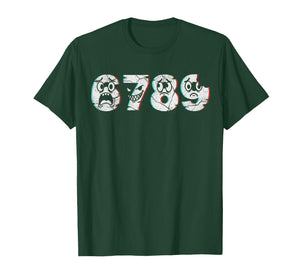 Classic Math Joke True Story 6 7 8 9 | Funny Retro 67 Meme T-Shirt