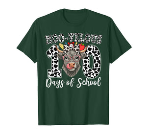Moo-Velous 100 Days of School Girls 100th Day of School T-Shirt