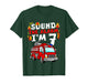 Fire Truck I'm 7 Sound The Alarm Firefighter 7th Birthday T-Shirt
