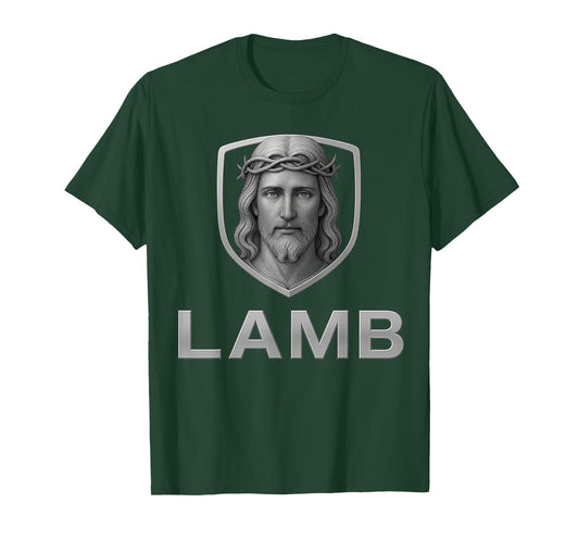 Jesus as The Lamb Iconic Christian Image T-Shirt