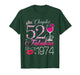 Chapter 52 Fabulous Since 1974 52nd Birthday Queen Diamond T-Shirt