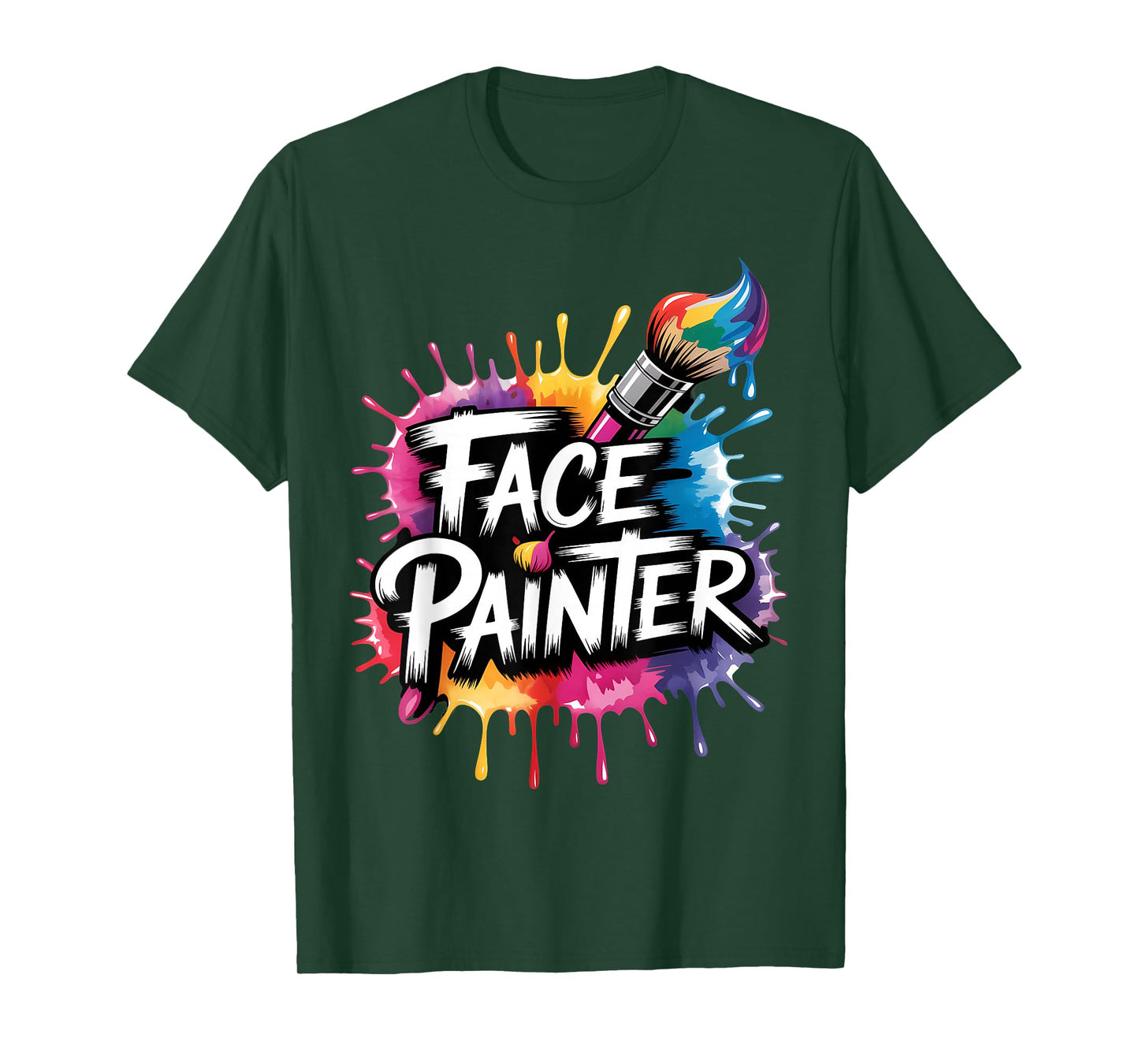 Face Painter Face Paint Face Painting Makeup Artist T-Shirt