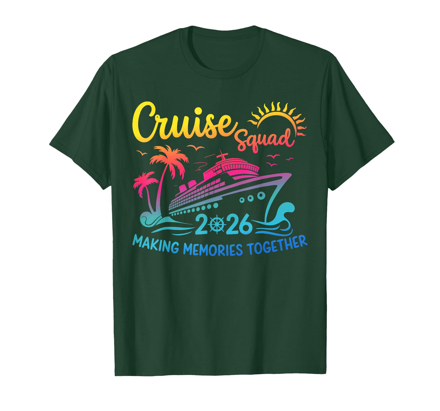 Cruise Squad 2026 Summer Vacation Matching Family Cruise T-Shirt