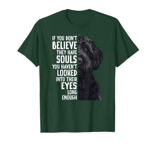 Black Goldendoodle Dog Black Doodle Owner Black Doodle Lover T-Shirt