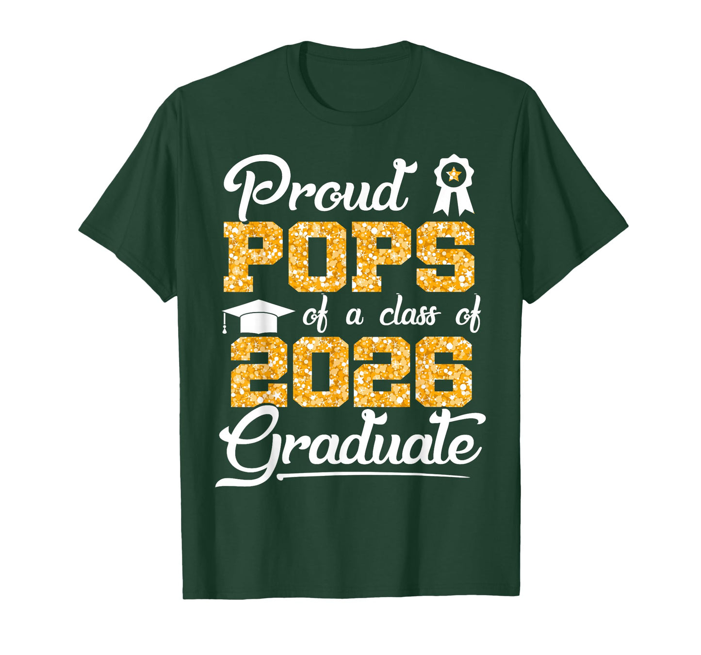 Proud Pops of a Class of 2026 Senior Funny Graduate 2026 T-Shirt
