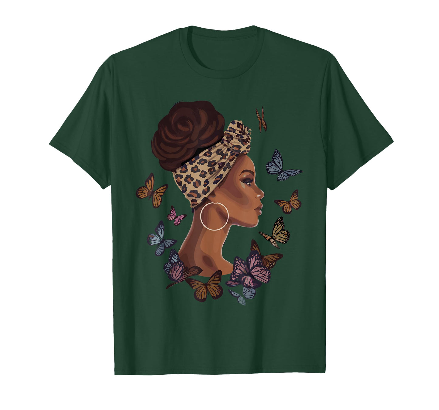 Best African Art for Women Girls Kente Cloth African Print T-Shirt