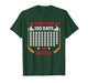 I Skated Through 100 Days of School Ice Hockey Fan 100th Day T-Shirt