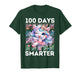 100 Days Smarter Kids 100th Day of School Unicorn Ballet T-Shirt