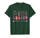 in October We Wear Pink Witch Broomsticks Breast Cancer T-Shirt