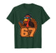 67 Funny Turkey Thanksgiving Gym Fitness Workout Six Seven T-Shirt