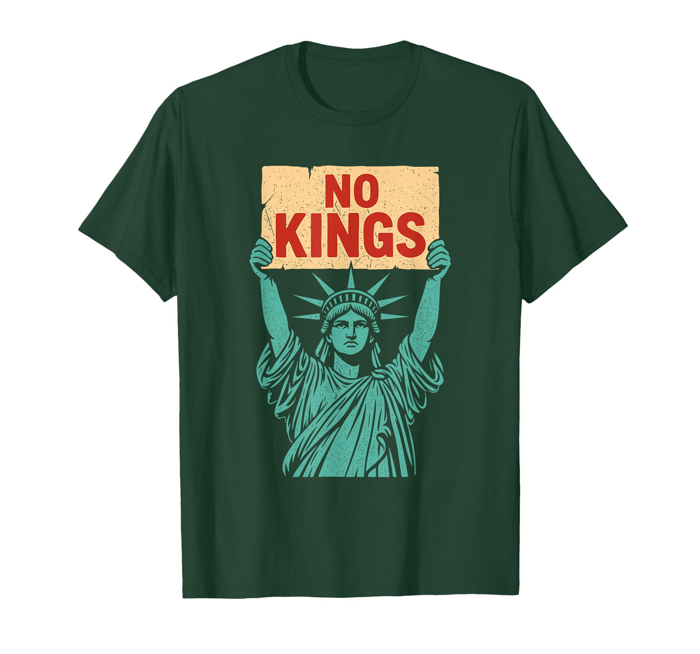 No Kings - Anti-Monarchy Statement Anti-Authoritarian T-Shirt