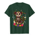 Mexican Dog Day of The Dead Skeleton Sugar Flowers Dogs T-Shirt