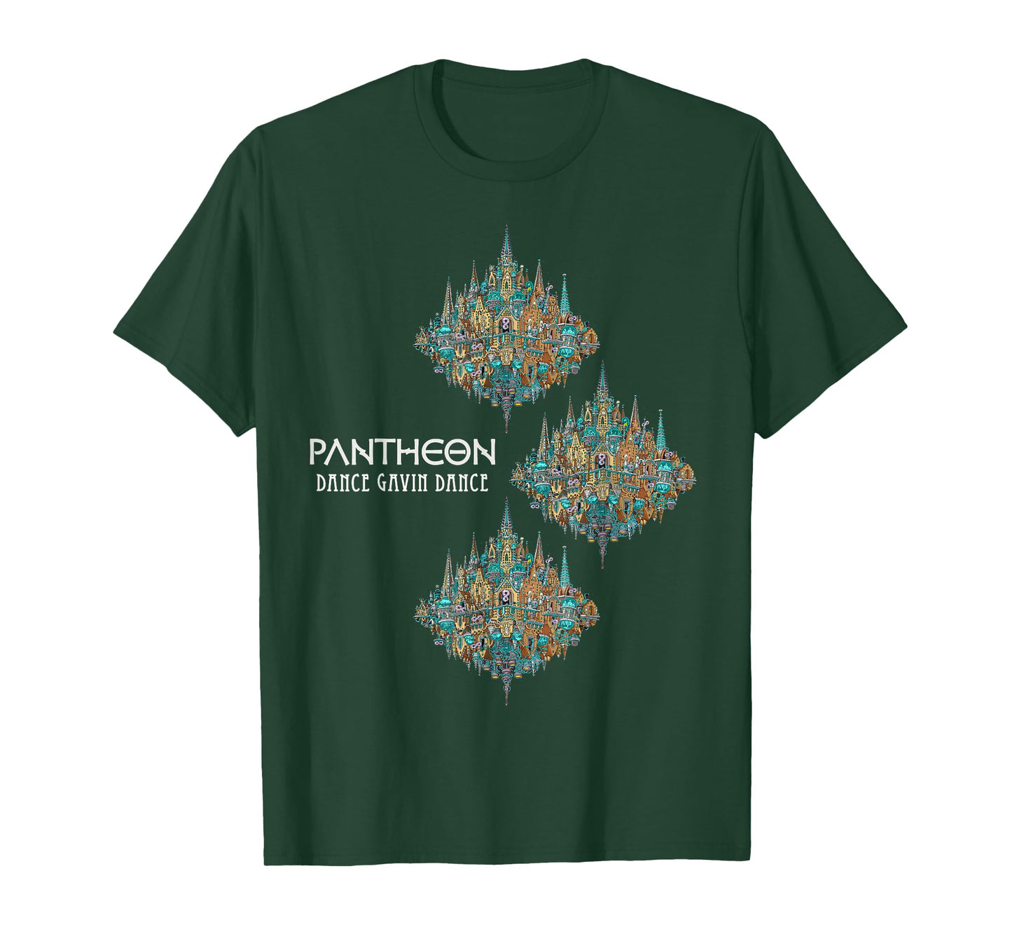 Dance Gavin Dance – Pantheon On Navy T-Shirt