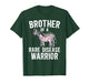 Brother of A Rare Disease Warrior Rare Disease Awareness T-Shirt