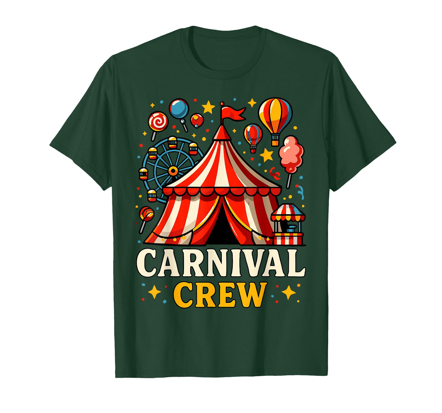 Funny Costume Party Carnival Crew T-Shirt