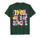 Preppy 100 Days Happy 100th Day of School Girls Teacher Kids T-Shirt