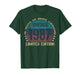 39 Year Old Gifts Vintage 1987 Limited Edition 39th Birthday T-Shirt
