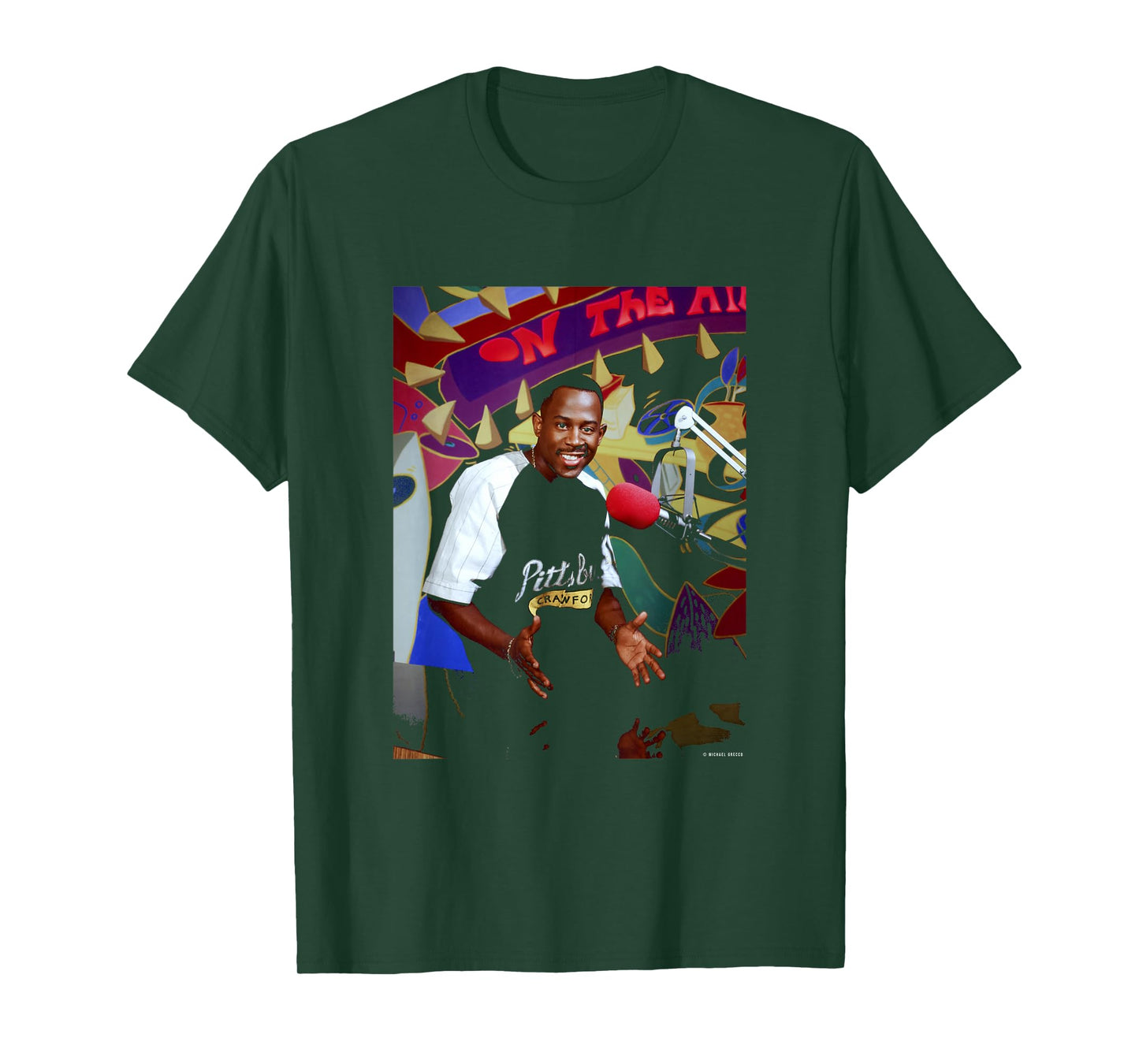 The Martin Show Actor Martin Lawrence by Michael Grecco T-Shirt