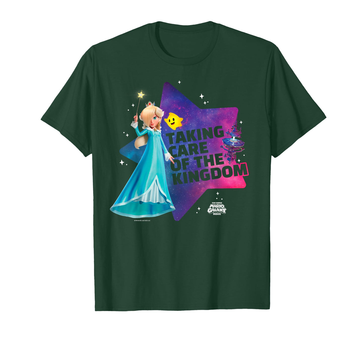 The Super Mario Galaxy Movie Rosalina Taking Care T-Shirt