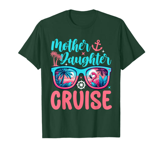 Funny Mom Daughter Vacation Cruise Mother Daughter Trip 2026 T-Shirt