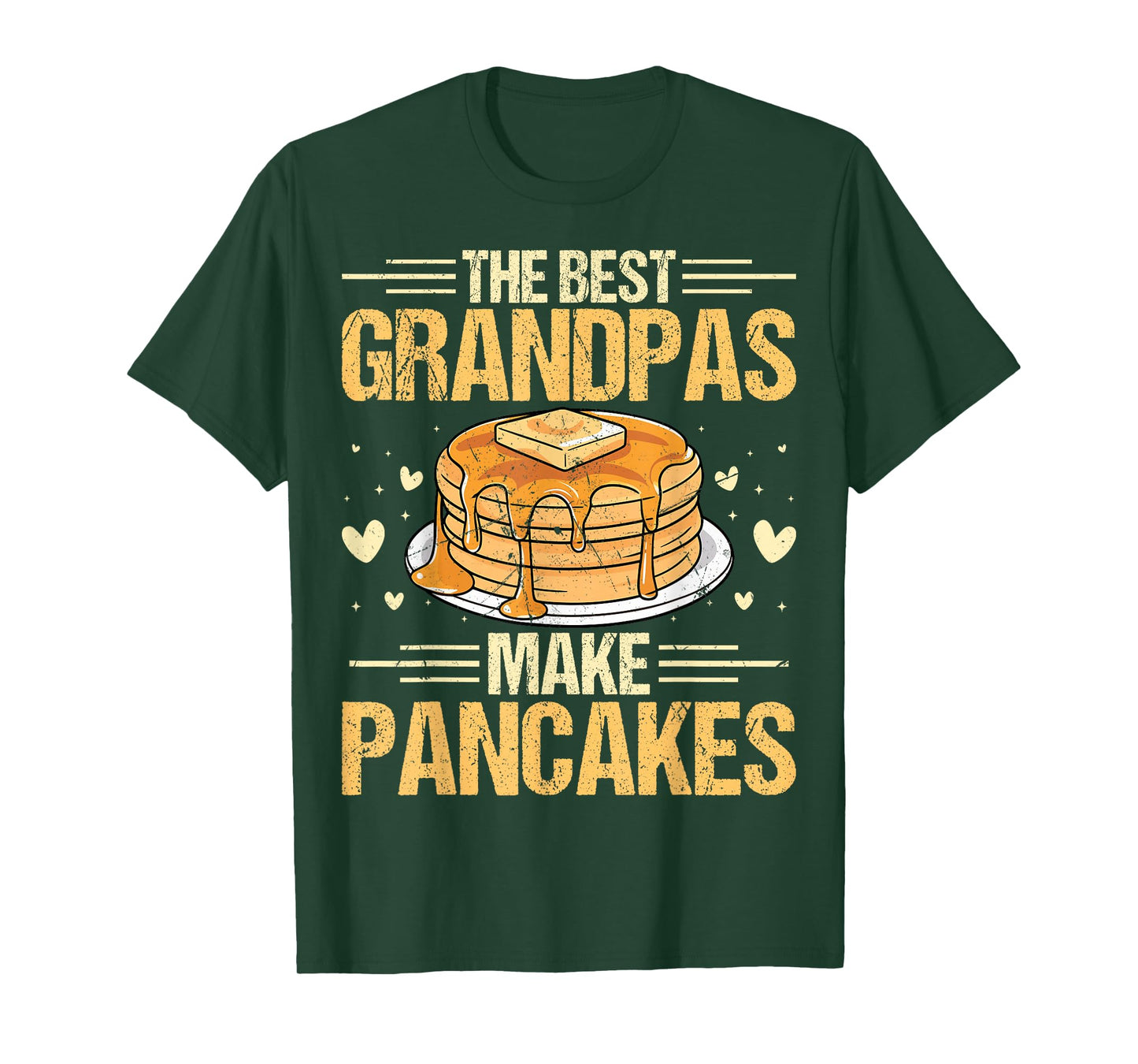 The Best Grandpas Make Pancakes T-Shirt