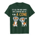 Veterinarian Funny Dog Cone Humor Vet Life Animal Doctor T-Shirt