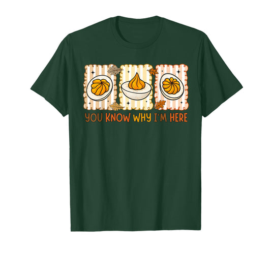 Deviled Eggs Funny Thanksgiving Retro for Men Women Kids T-Shirt