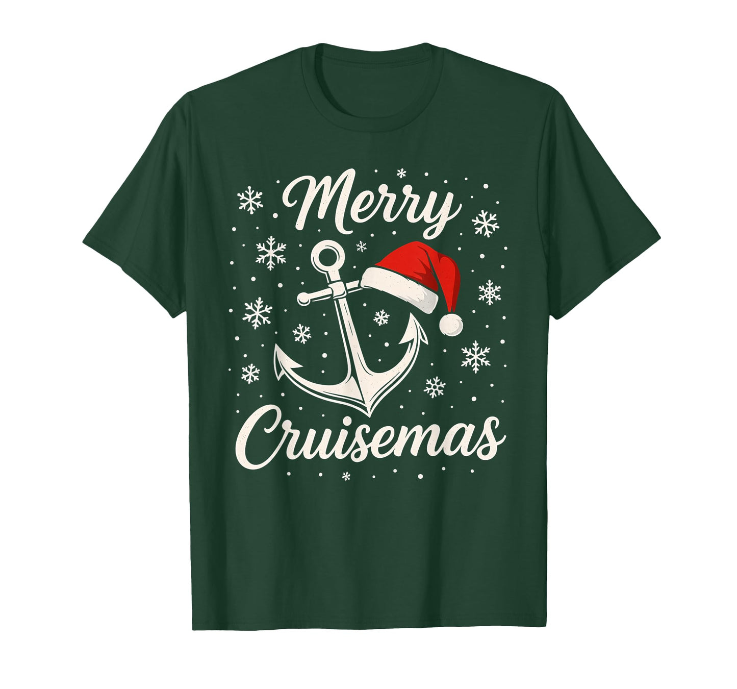Merry Cruisemas Christmas Family Cruisin Funny Cruise Lover T-Shirt