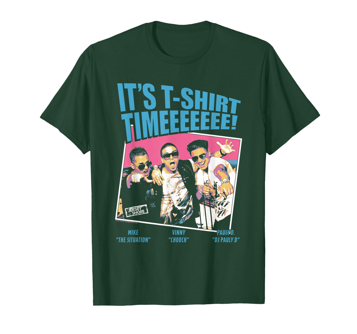 Jersey Shore It's T-Shirt Time with The Boys Reality TV T-Shirt