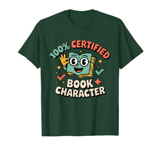 100% Certified Book Character Costumes for Kids Storybook T-Shirt