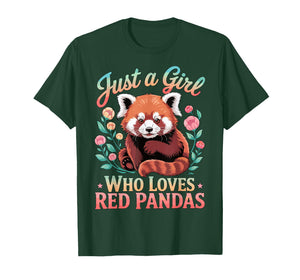 Just A Girl Who Loves Red Pandas T-Shirt