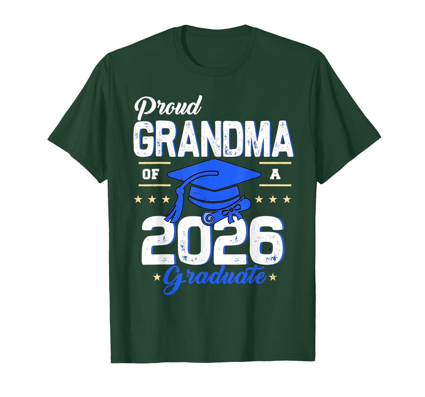 Proud Grandma of a 2026 Graduate for Family Graduation T-Shirt