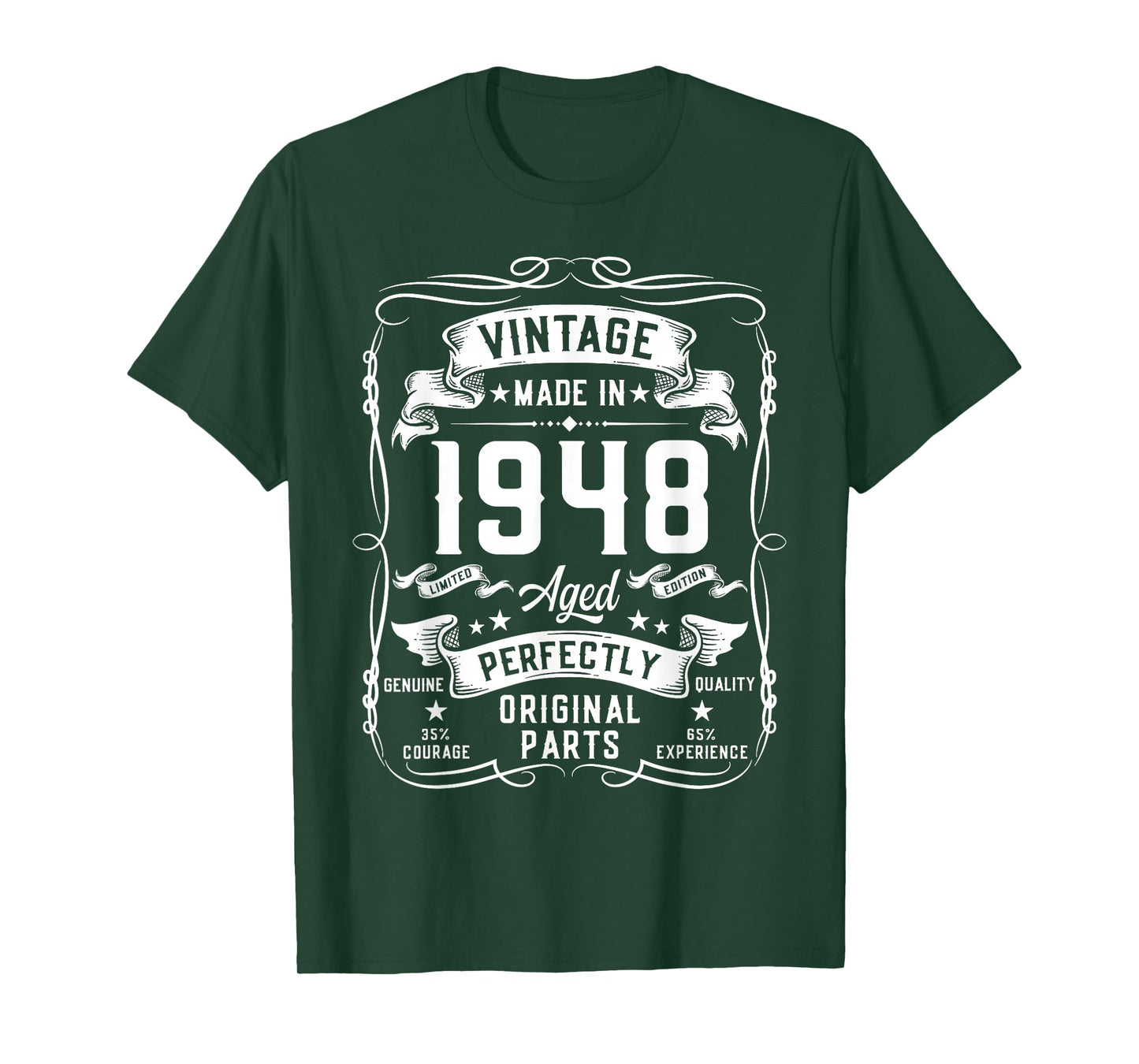 Vintage 1948 78yr 78th Birthday Gifts for Men 78 Years Old T-Shirt
