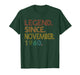 Legend November 1960 65th Birthday Men Women 65 Year Old T-Shirt