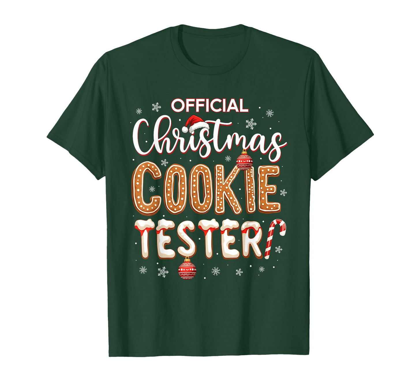 Official Christmas Cookie Tester Taster Baking Crew Toddle T-Shirt