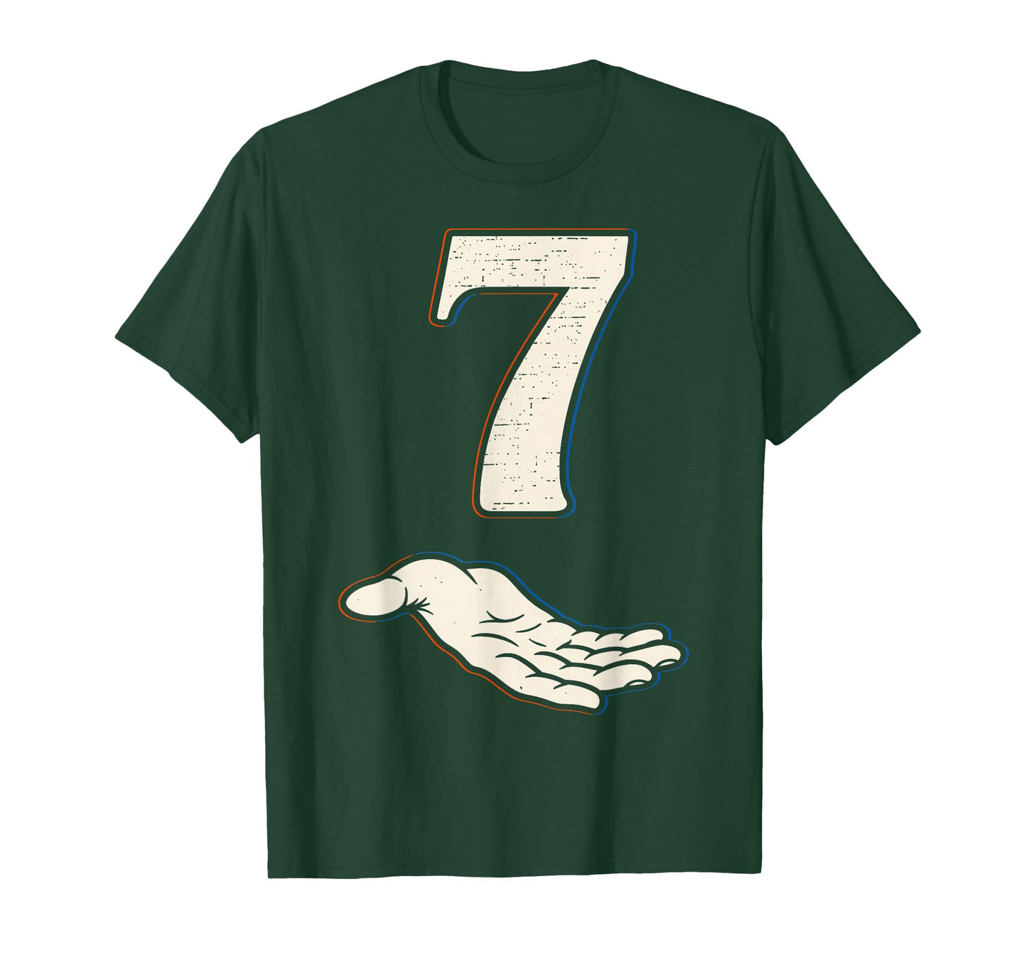 Number 7 Matching 67 Meme Halloween Costume Men Women Kids T-Shirt
