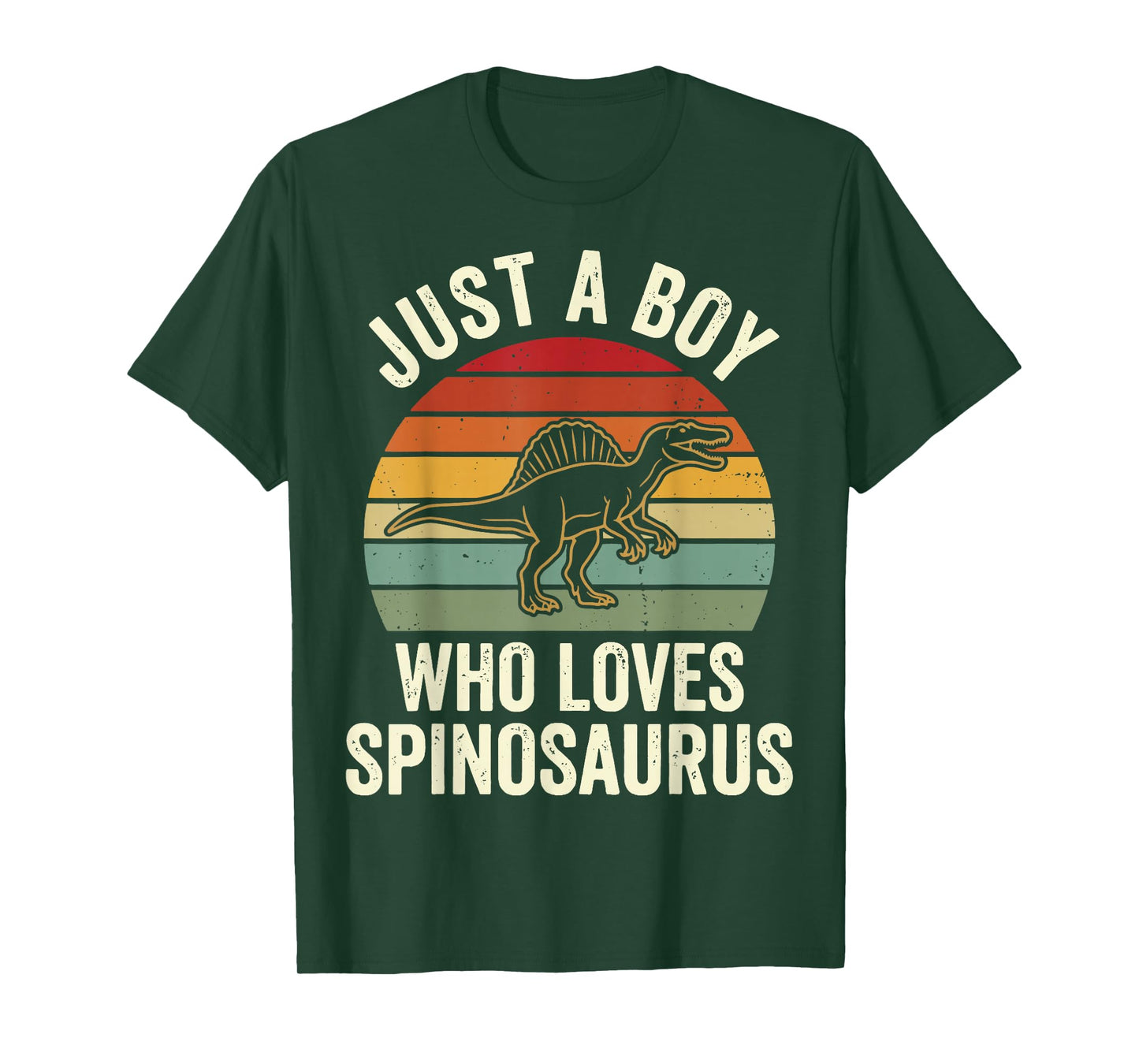 Just A Boy Who Loves Spinosaurus T-Shirt