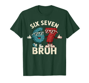 67 Six Seven Burh 6 7 Meme Kids Funny 6 7 Boys Kids T-Shirt
