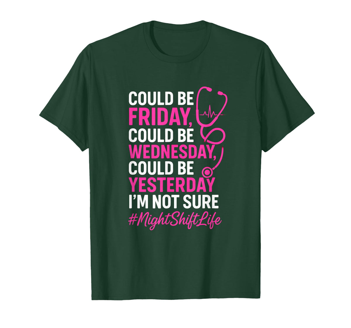 Could Be Friday - Nurse Life Night Shift Humor T-Shirt