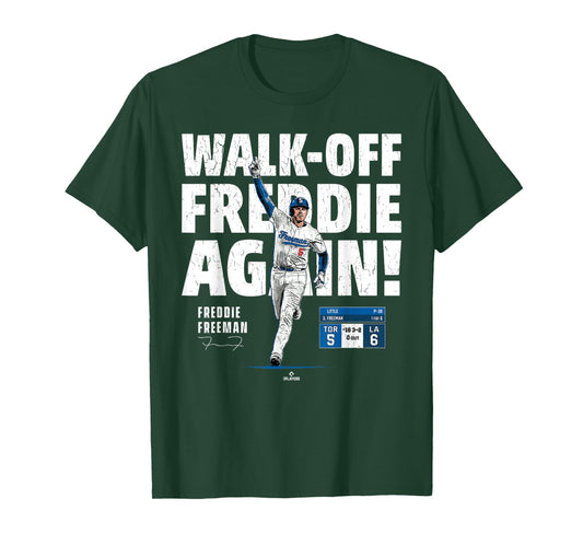 Freddie Freeman Los Angeles Walk Off Home Run MLBPA T-Shirt